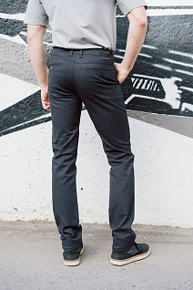 Магазин одежды для высоких людей – Брюки CASUAL - брюки мужские mac person, черный #12714 l38
