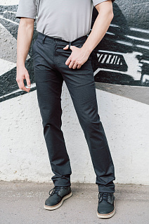 Магазин одежды для высоких людей – Брюки CASUAL - брюки мужские mac person, черный #12714 l38