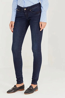 Магазин одежды для высоких людей – Брюки, джинсы - джинсы женские early mo #8996 зауженные, синие l36