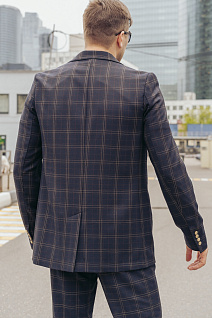 Магазин одежды для высоких людей – Пиджаки - летний пиджак taller, тёмно-синий
