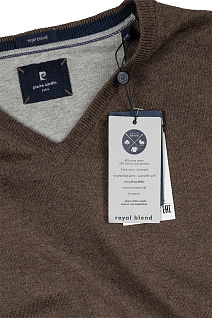 Магазин одежды для высоких людей – Кофты, джемперы, пуловеры - пуловер pierre cardin, коричневый