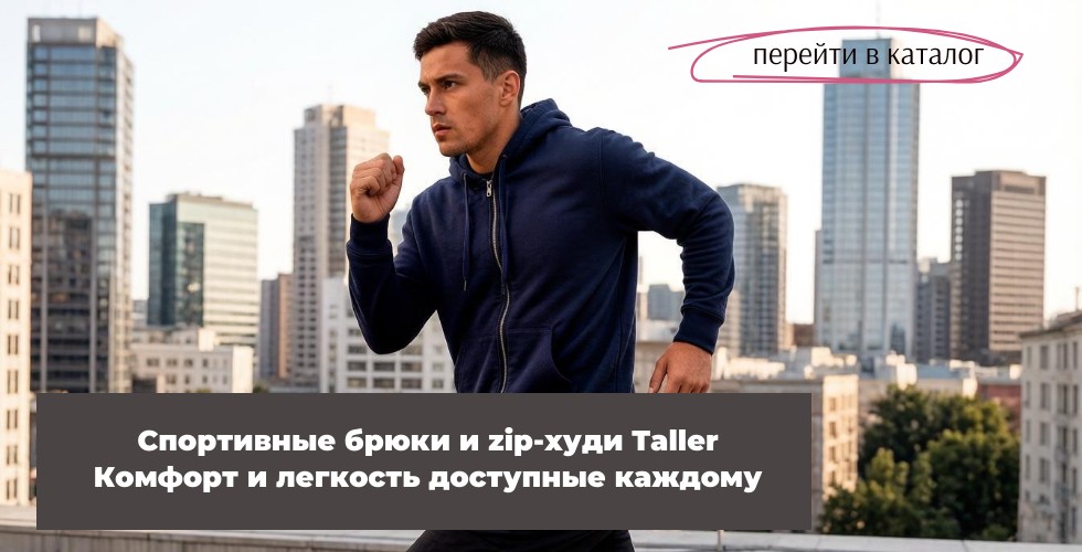 Спортивные брюки и zip-худи Taller