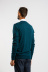 Магазин одежды для высоких людей – Джемпер BENAFFETTO с V-образным вырезом, зеленый