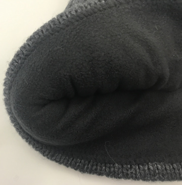 Магазин одежды для высоких людей – Комплект Winter на флисе (шапка и шарф), св. серый 56-58