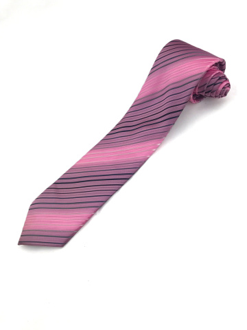 Магазин одежды для высоких людей – Галстук Ricardo классический, розовый - серый