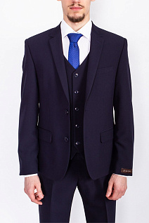 Магазин одежды для высоких людей – Костюмы деловые - костюм diboni классический тройка, тёмно-синий