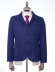 Магазин одежды для высоких людей – Пиджак приталенный DIBONI Casual, светло-синий