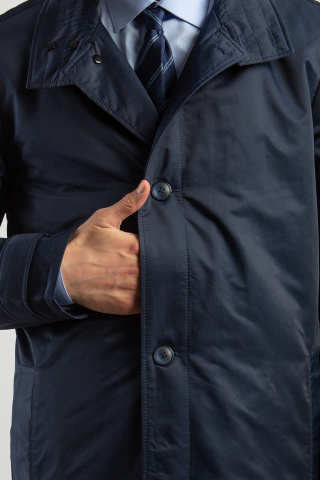 Магазин одежды для высоких людей – Пальто демисезонное Taller, синий