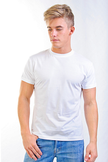 Магазин одежды для высоких людей – Футболки - футболка мужская leela, белая