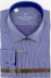 Магазин одежды для высоких людей – Рубашка Ricardo Slim Long тонкая полоска, небесно синий