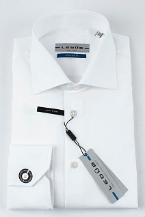 Магазин одежды для высоких людей – Рубашки с длинным рукавом - рубашка ledub tailored fit, белый