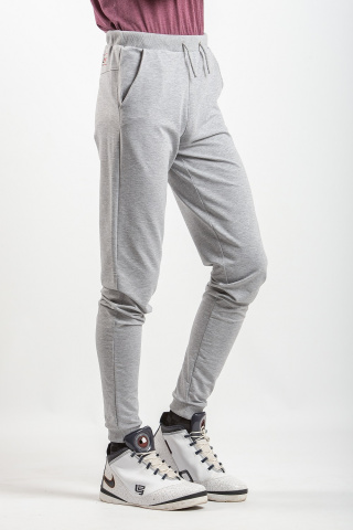 Магазин одежды для высоких людей – Спортивные брюки-джоггеры Taller Routon Lite, серые