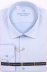 Магазин одежды для высоких людей – Сорочка RICARDO Slim Long с фактурным рисунком, голубой