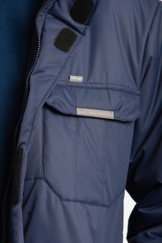 Магазин одежды для высоких людей – Куртка зимняя OldWhale Blizzard II, синий