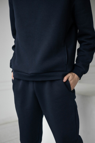 Магазин одежды для высоких людей – Спортивные брюки утеплённые Stilidilly, тёмно-синий