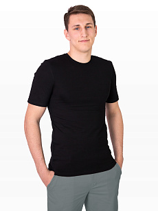 Магазин одежды для высоких людей – Футболки - футболка oldwhale slim, черный