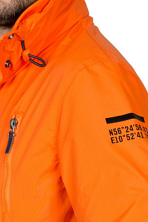 Магазин одежды для высоких людей – Куртки - ветровка north 56.4, оранжевый