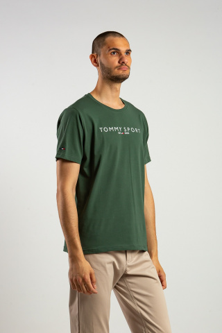 Магазин одежды для высоких людей – Футболка мужская Berchelli, зеленая