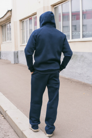 Магазин одежды для высоких людей – Костюм спортивный утепленный Taller Busselton, тёмно-синий