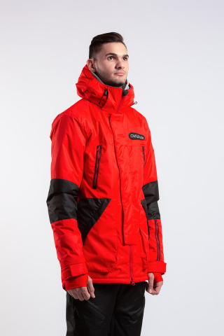 Магазин одежды для высоких людей – Куртка для сноуборда Old Whale Rump, красный