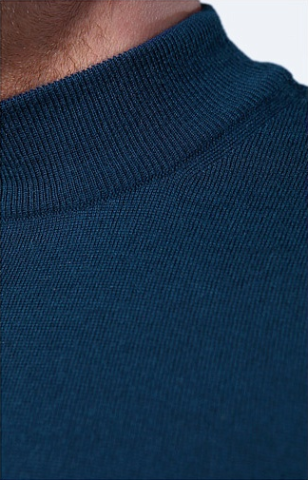 Магазин одежды для высоких людей – Джемпер полушерстяной BENAFFETTO, синий