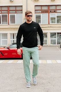 Магазин одежды для высоких людей – Спортивные брюки - брюки спортивные taller eastbourne lite, зелёный гранит