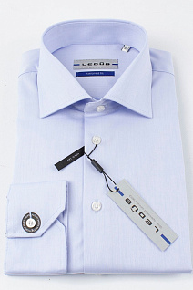 Магазин одежды для высоких людей – Рубашки с длинным рукавом - рубашка ledub tailored fit, голубой