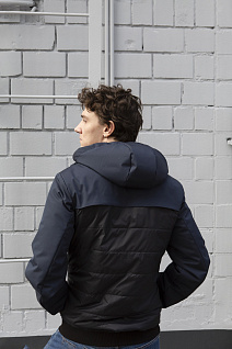 Магазин одежды для высоких людей – Куртки - демисезонная куртка taller swansea, чёрно-синий