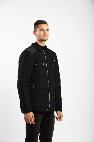 Магазин одежды для высоких людей – Куртка евро-зима Taller, черная