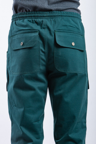 Магазин одежды для высоких людей – Джоггеры-карго с карманами Taller, зеленые