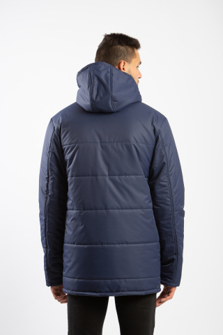 Магазин одежды для высоких людей – Куртка зимняя OldWhale Blizzard II, синий