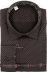 Магазин одежды для высоких людей – Сорочка RICARDO Slim Long узор горох, тёмно-коричневый