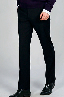 Магазин одежды для высоких людей – Брюки классические - брюки классические benaffetto, черный