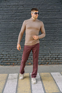 Магазин одежды для высоких людей – Брюки CASUAL - брюки-casual taller leicester, красно-коричневый