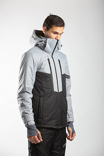 Магазин одежды для высоких людей – Одежда для зимнего спорта - горнолыжная куртка oldwhale climb, серый