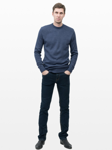 Магазин одежды для высоких людей – Пуловер DESSO классический, джинс