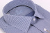 Магазин одежды для высоких людей – Рубашка Ricardo Slim Long мелкая клетка, тёмно-синий