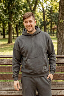 Магазин одежды для высоких людей – Худи, толстовки, олимпийки - худи taller haarlem, серый