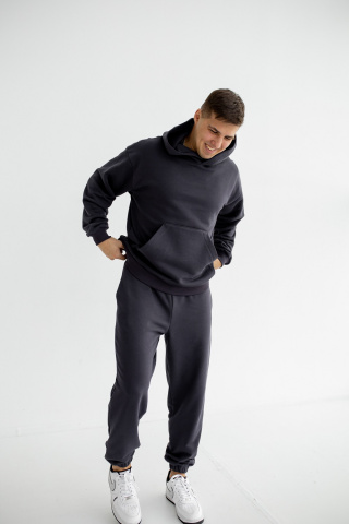 Магазин одежды для высоких людей – Спортивный костюм Stilidilly, тёмно-серый