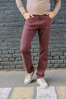Магазин одежды для высоких людей – Брюки CASUAL - брюки-casual taller leicester, красно-коричневый