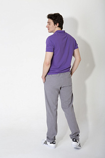 Магазин одежды для высоких людей – Брюки CASUAL - брюки из крапивы taller nettle, серые