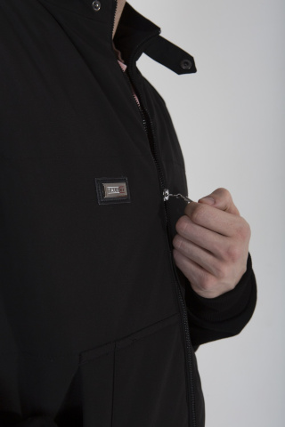 Магазин одежды для высоких людей – Куртка демисезонная Taller Athlone, чёрная