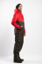 Магазин одежды для высоких людей – Горнолыжная куртка OldWhale Downhill, черно-красный
