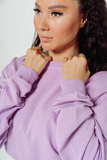Магазин одежды для высоких людей – Спортивный стиль - свитшот женский stilidilli, лиловый