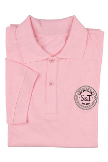 Магазин одежды для высоких людей – Футболки - поло s&t slim fit, розовый