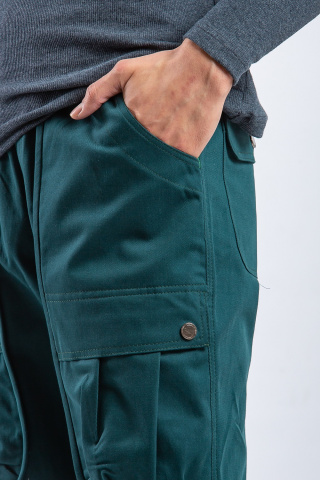 Магазин одежды для высоких людей – Джоггеры-карго с карманами Taller, зеленые