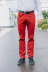 Магазин одежды для высоких людей – Брюки-casual Taller Liverpool Lite, бордовый