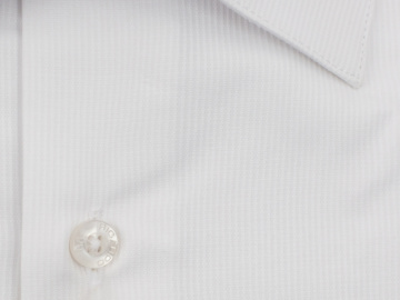 Магазин одежды для высоких людей – Сорочка RICARDO классическая к/р однотонная в рубчик, белый