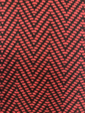 Магазин одежды для высоких людей – Носки мужские удлиненные W&R зигзаг, красный 49-50