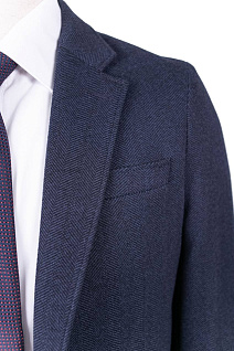 Магазин одежды для высоких людей – Пиджаки - пиджак приталенный diboni casual, тёмно-синий